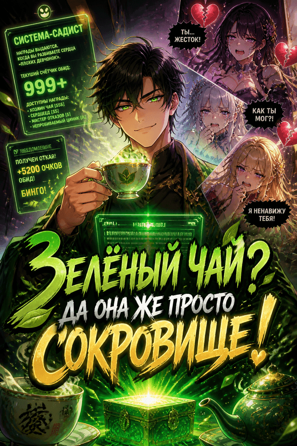 Зелёный чай? Да она же просто сокровище!
