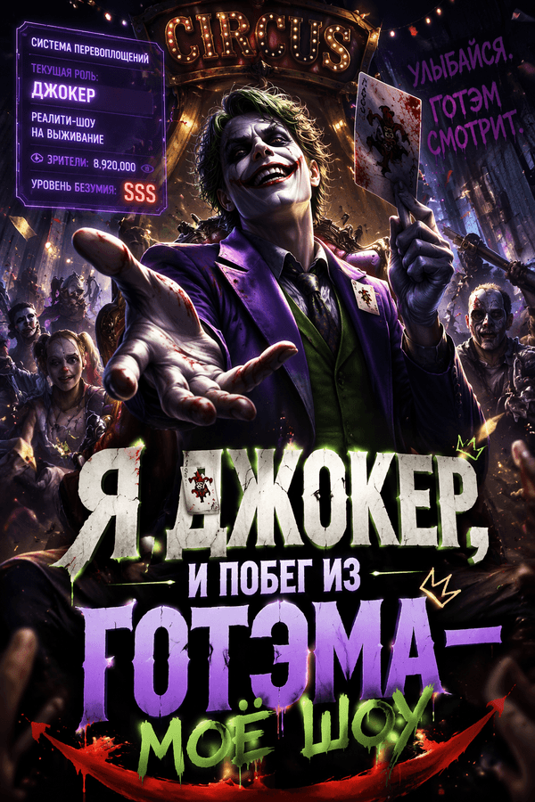 Я Джокер, и побег из Готэма — моё шоу