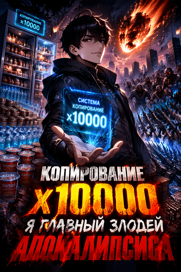 Копирование х10000: Я главный злодей апокалипсиса