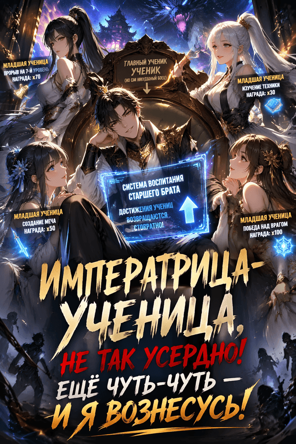 Императрица-ученица, не так усердно! Ещё чуть-чуть — и я вознесусь!
