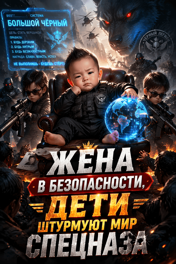Жена в безопасности, дети штурмуют мир спецназа