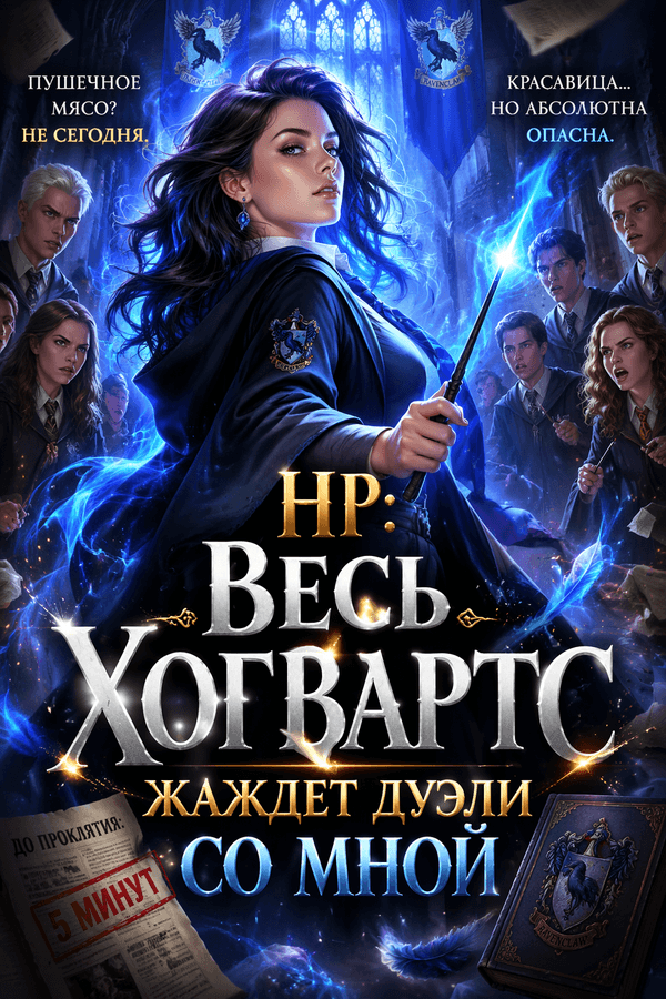 HP: Весь Хогвартс жаждет дуэли со мной