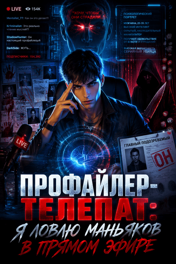 Профайлер-телепат: Я ловлю маньяков в прямом эфире