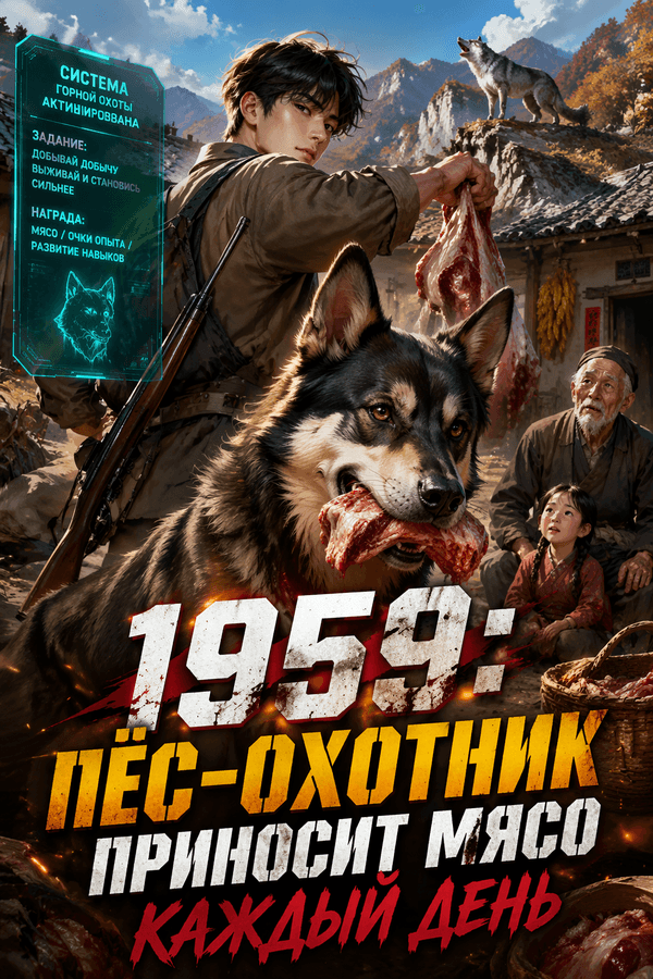 1959: Пёс-охотник приносит мясо каждый день