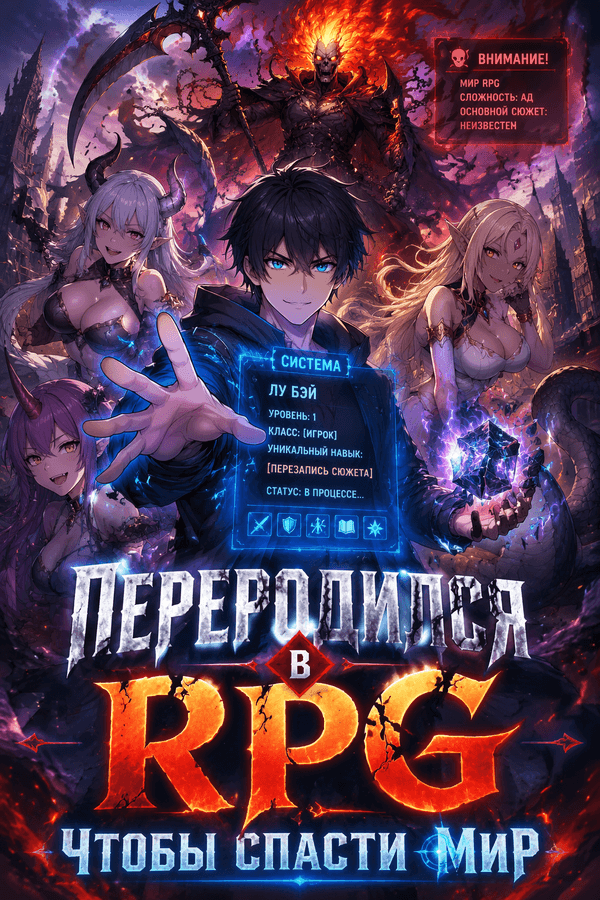 Переродился в RPG, чтобы спасти мир