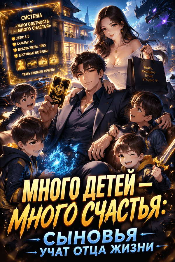 Много детей — много счастья: Сыновья учат отца жизни
