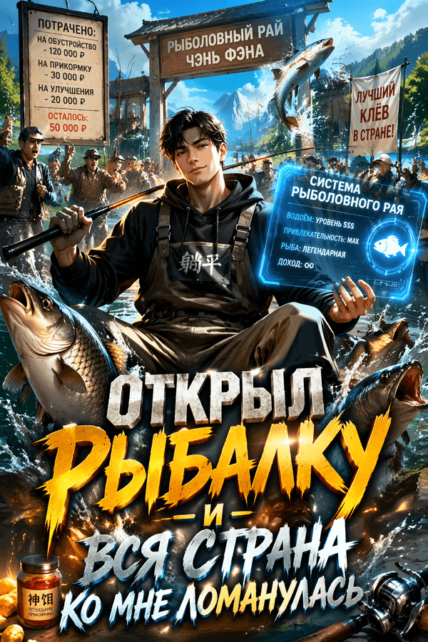 Открыл рыбалку — и вся страна ко мне ломанулась