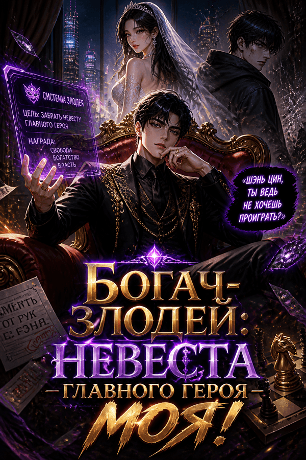Богач-злодей: Невеста главного героя — моя!