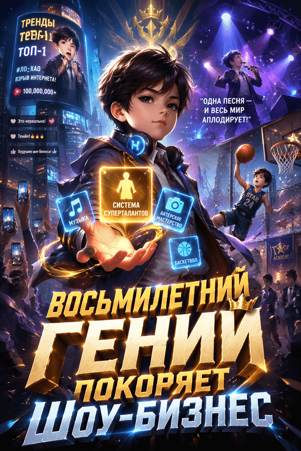 Восьмилетний гений покоряет шоу-бизнес