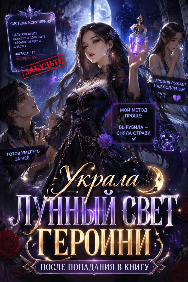 Украла лунный свет героини после попадания в книгу