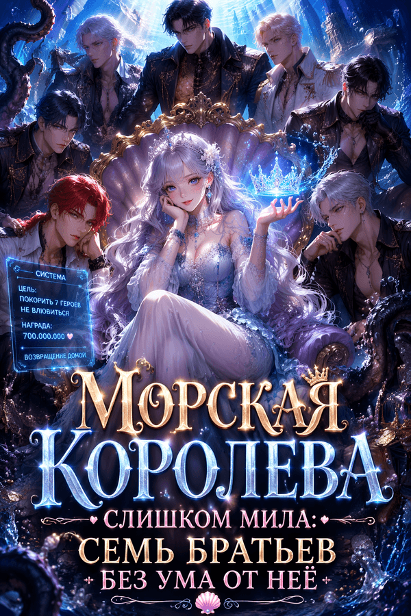 Морская королева слишком мила: семь братьев без ума от неё