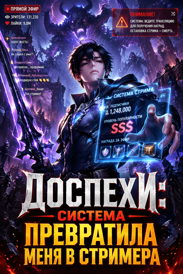 Доспехи: Система превратила меня в стримера