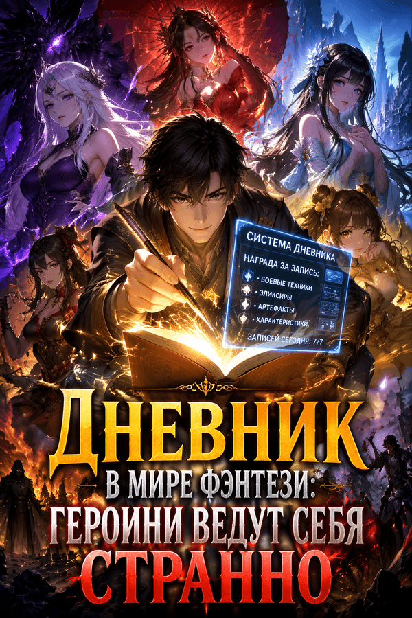 Дневник в мире фэнтези: героини ведут себя странно