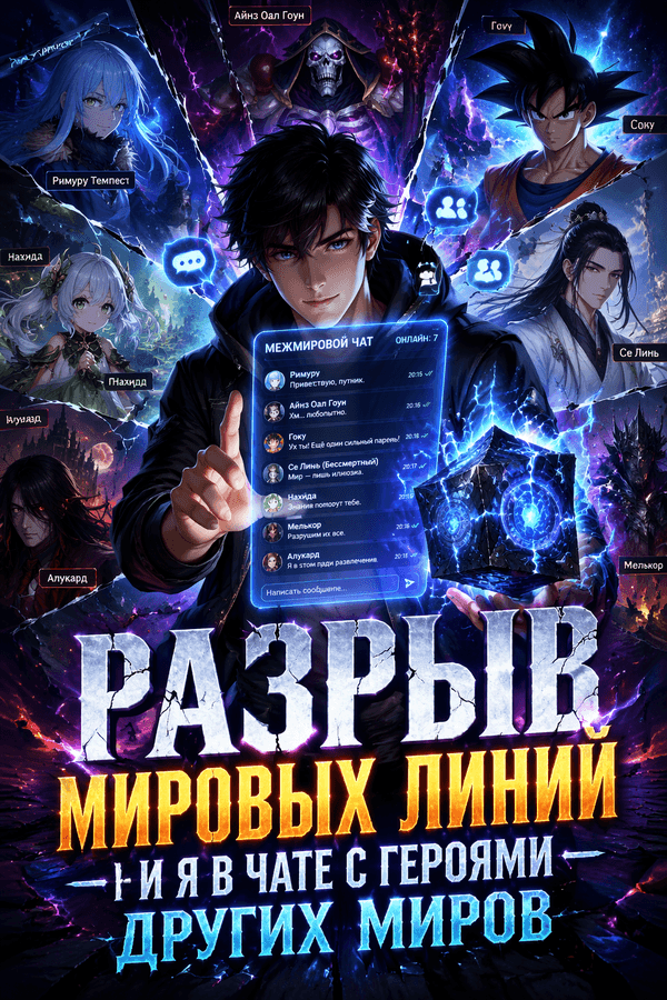 Разрыв мировых линий — и я в чате с героями других миров