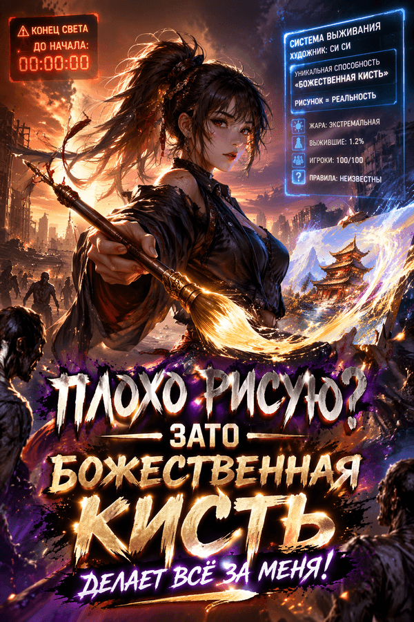Плохо рисую? Зато божественная кисть делает всё за меня!