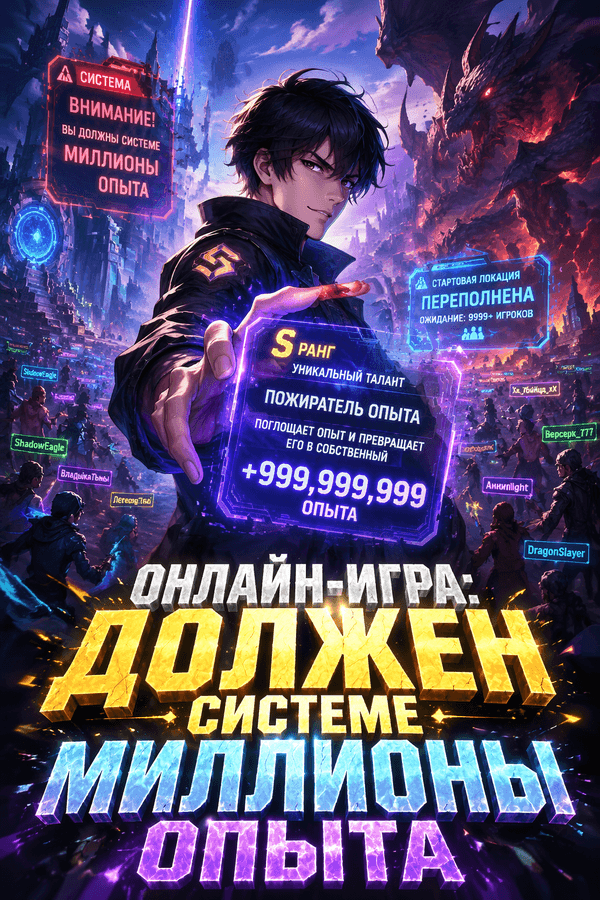 Онлайн-игра: Должен системе миллионы опыта