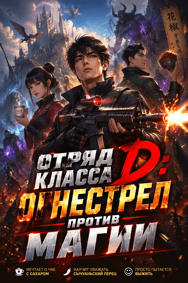 Отряд класса D: Огнестрел против магии