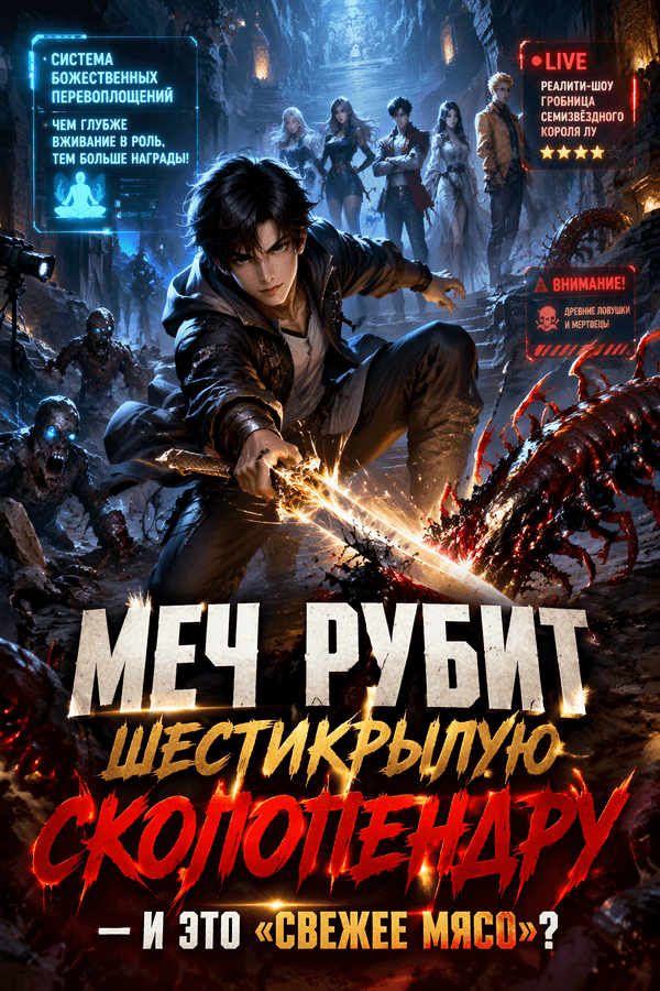 Меч рубит шестикрылую сколопендру — и это «свежее мясо»?