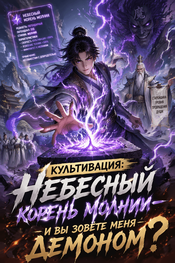 Культивация: Небесный корень молнии — и вы зовёте меня демоном?