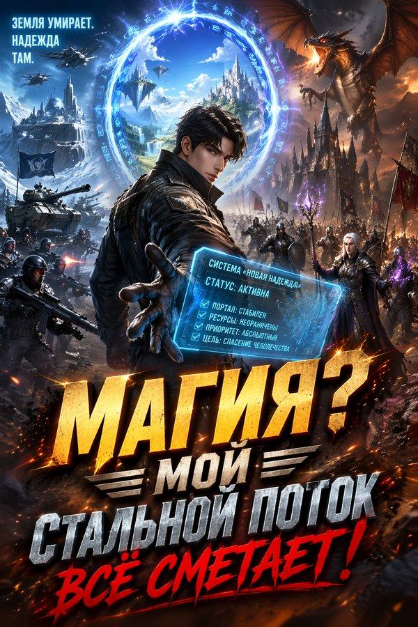 Магия? Мой стальной поток всё сметает!
