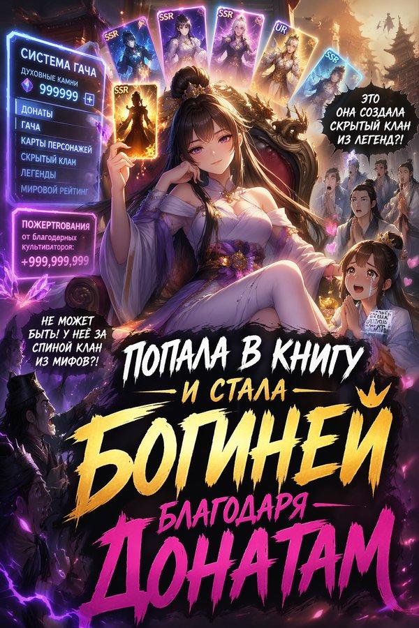 Попала в книгу и стала богиней благодаря донатам
