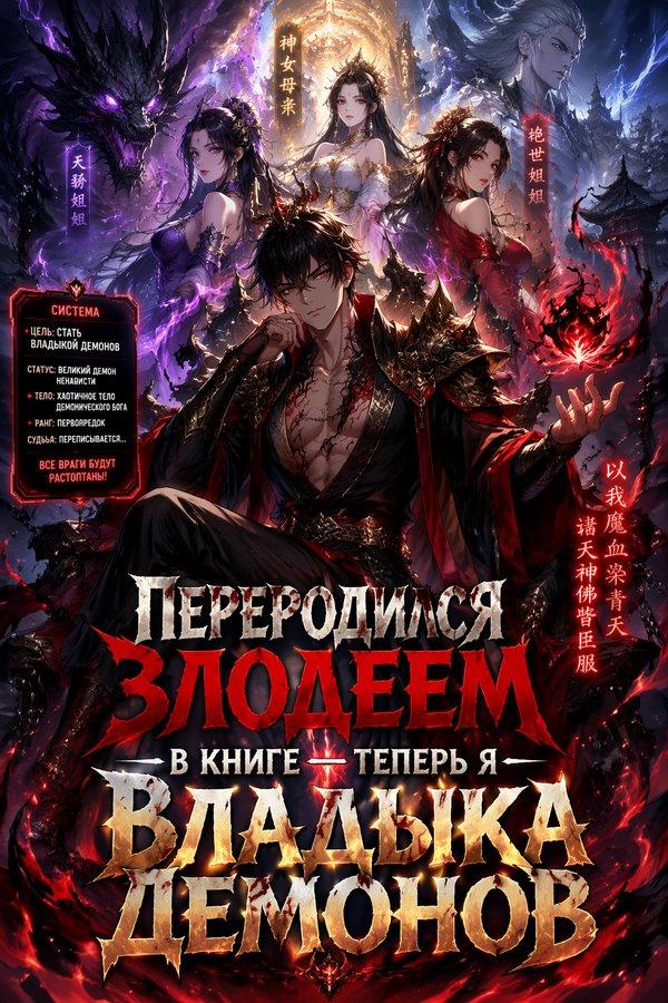 Переродился злодеем в книге — теперь я Владыка Демонов