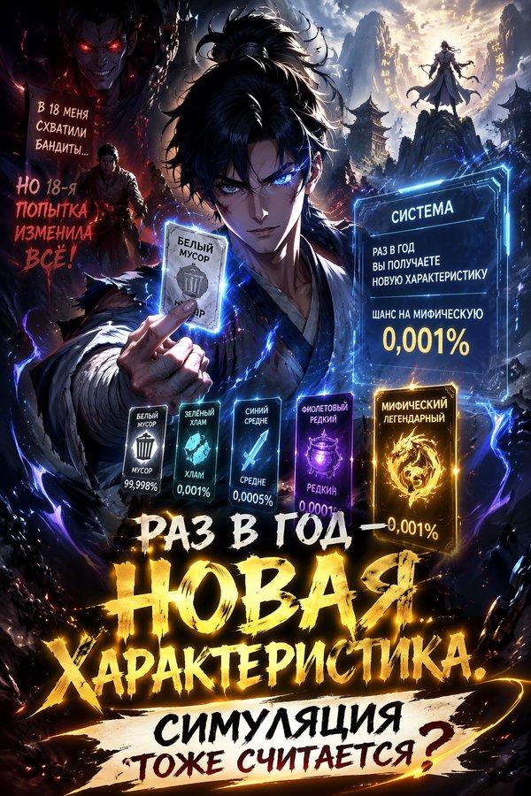 Раз в год — новая характеристика. Симуляция тоже считается?