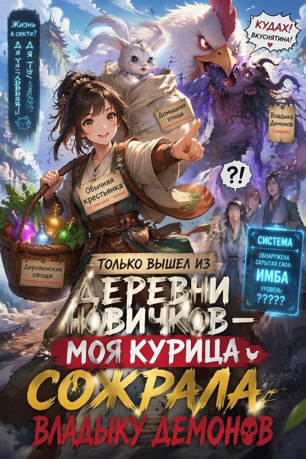 Только вышел из деревни новичков — моя курица сожрала Владыку Демонов
