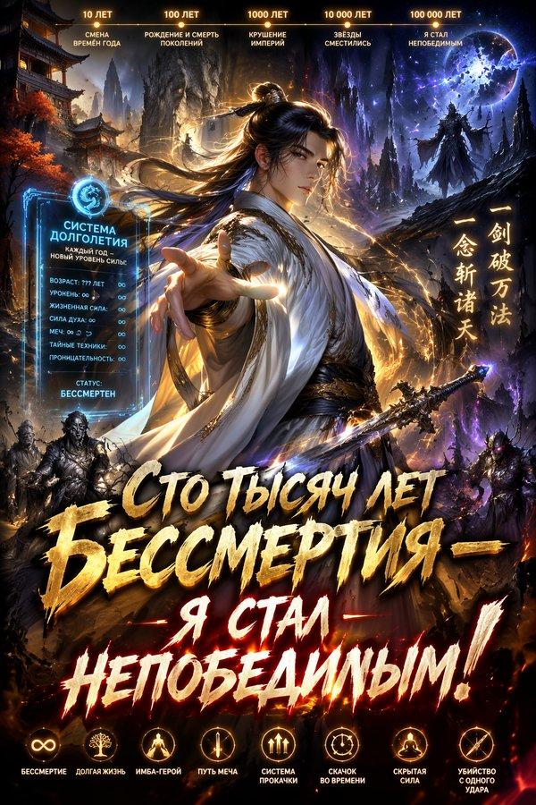 Сто тысяч лет бессмертия — я стал непобедимым!
