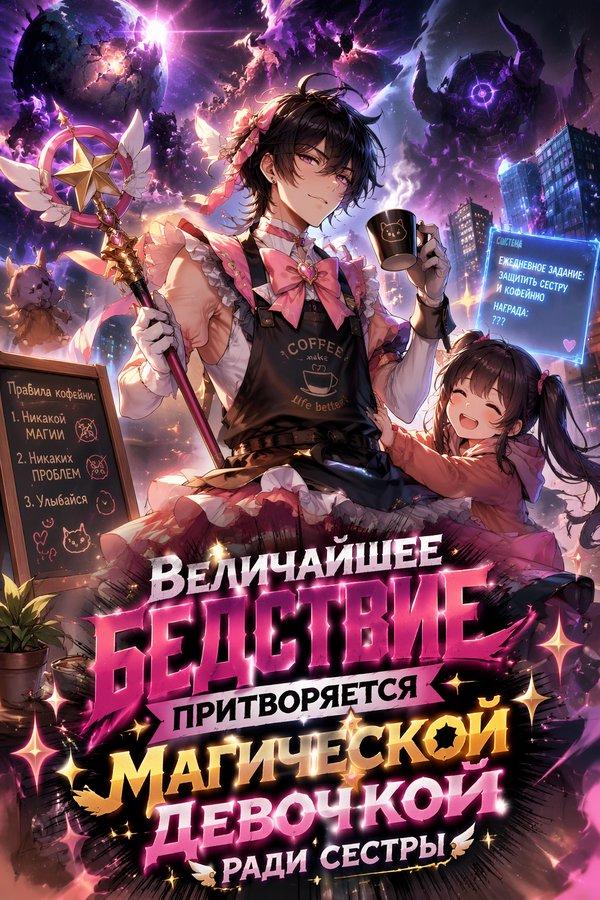 Величайшее бедствие притворяется магической девочкой ради сестры