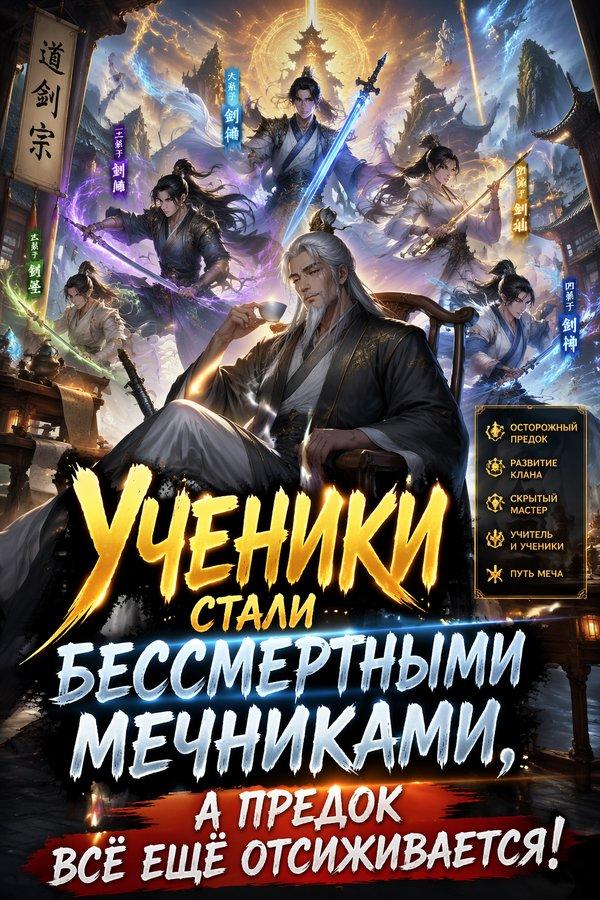 Ученики стали бессмертными мечниками, а предок всё ещё отсиживается!