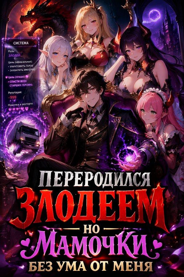 Переродился злодеем — но мамочки без ума от меня