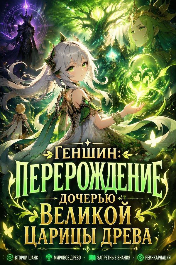 Геншин: Перерождение дочерью Великой Царицы Древа