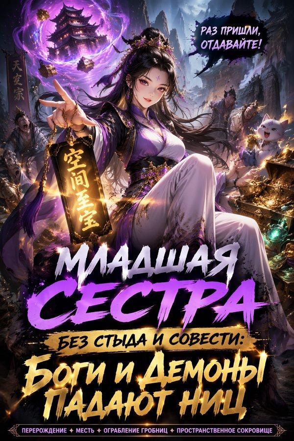 Младшая сестра без стыда и совести: боги и демоны падают ниц
