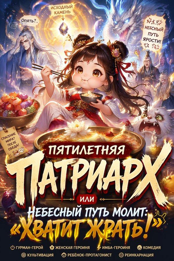 Пятилетняя Патриарх, или Небесный Путь молит: «Хватит жрать!