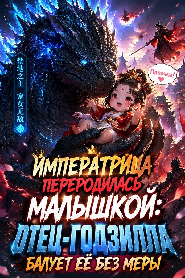 Императрица переродилась малышкой: отец-Годзилла балует её без меры