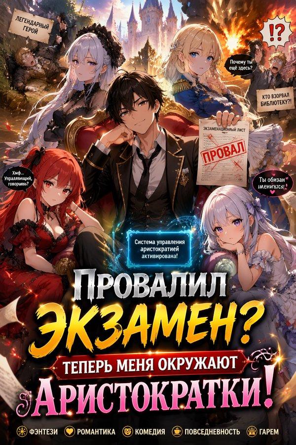 Провалил экзамен? Теперь меня окружают аристократки!