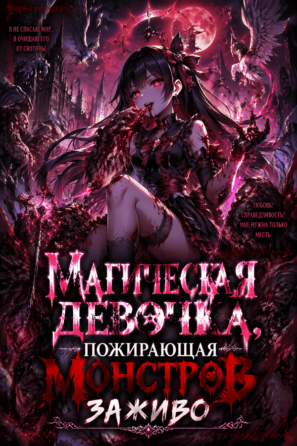 Магическая девочка, пожирающая монстров заживо