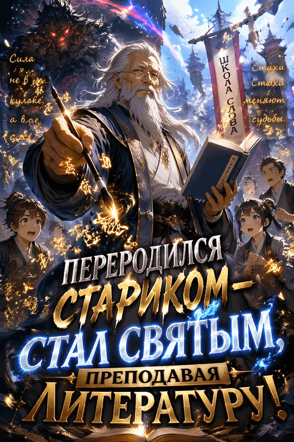 Переродился стариком — стал святым, преподавая литературу!