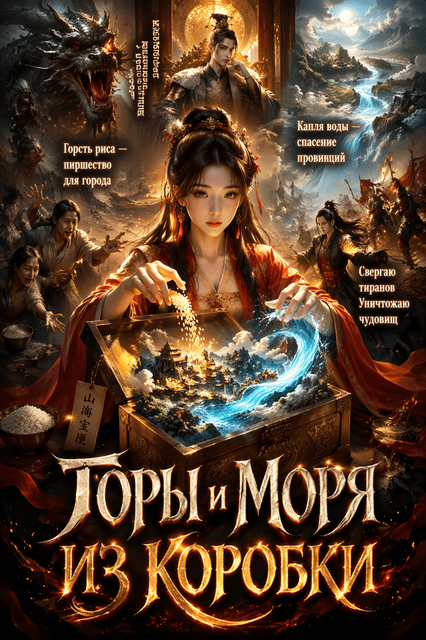Горы и моря из коробки