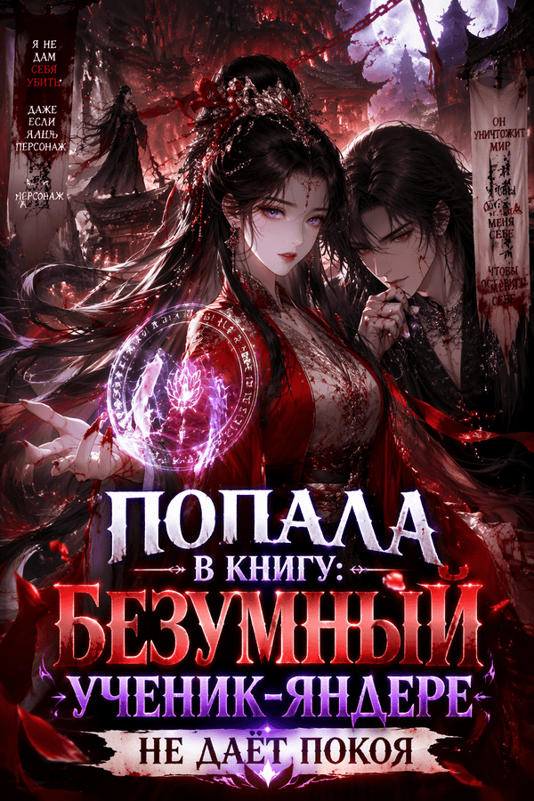 Попала в книгу: безумный ученик-яндере не даёт покоя