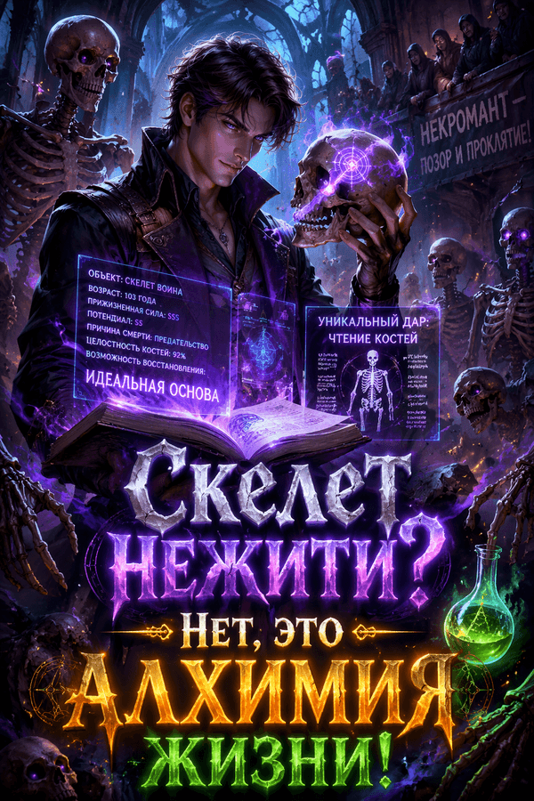 Скелет нежити? Нет, это алхимия жизни!