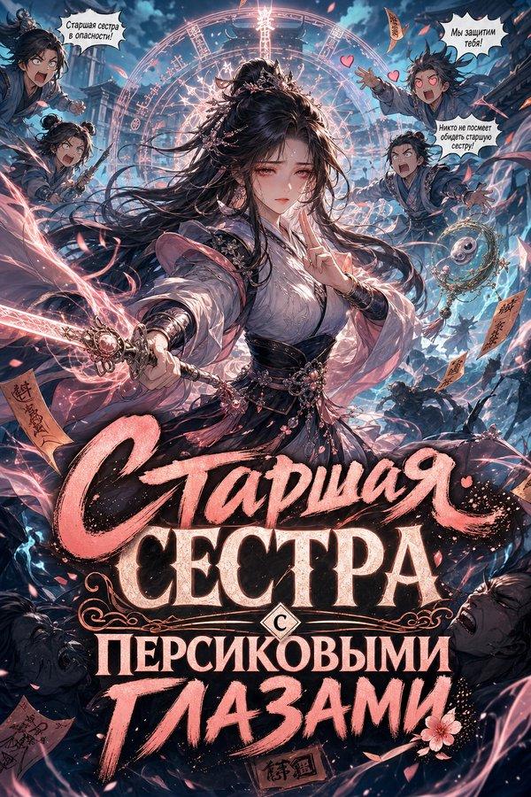 Старшая сестра с персиковыми глазами