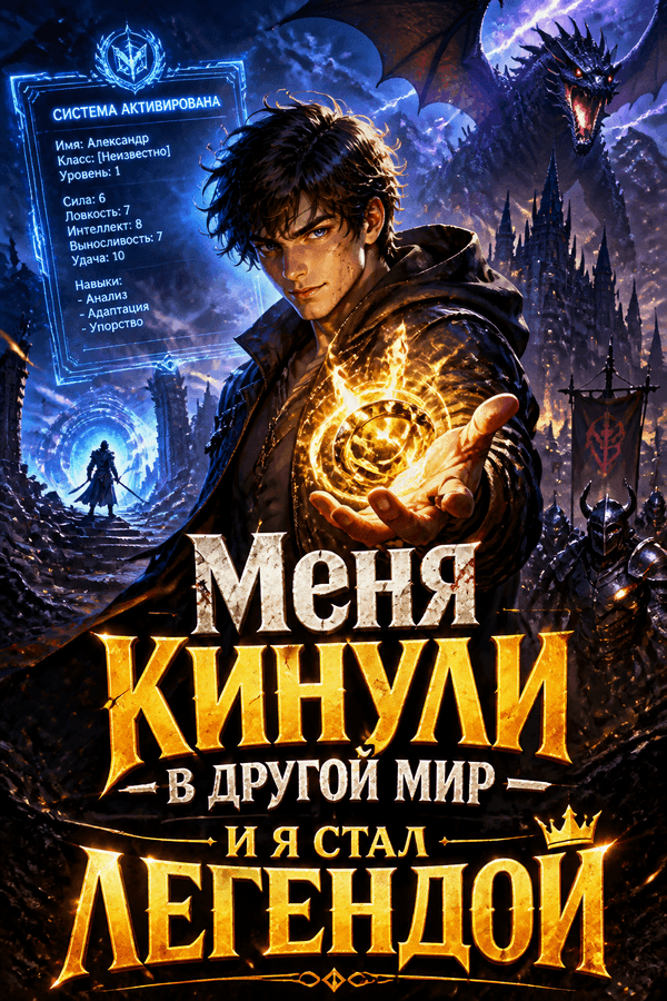 Меня кинули в другой мир — и я стал легендой