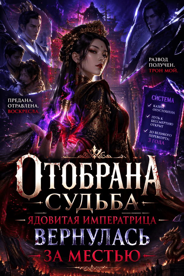 Отобрана судьба — ядовитая императрица вернулась за местью