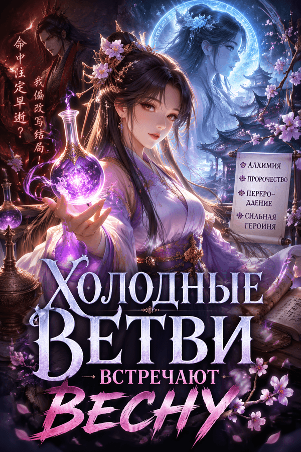 Холодные ветви встречают весну