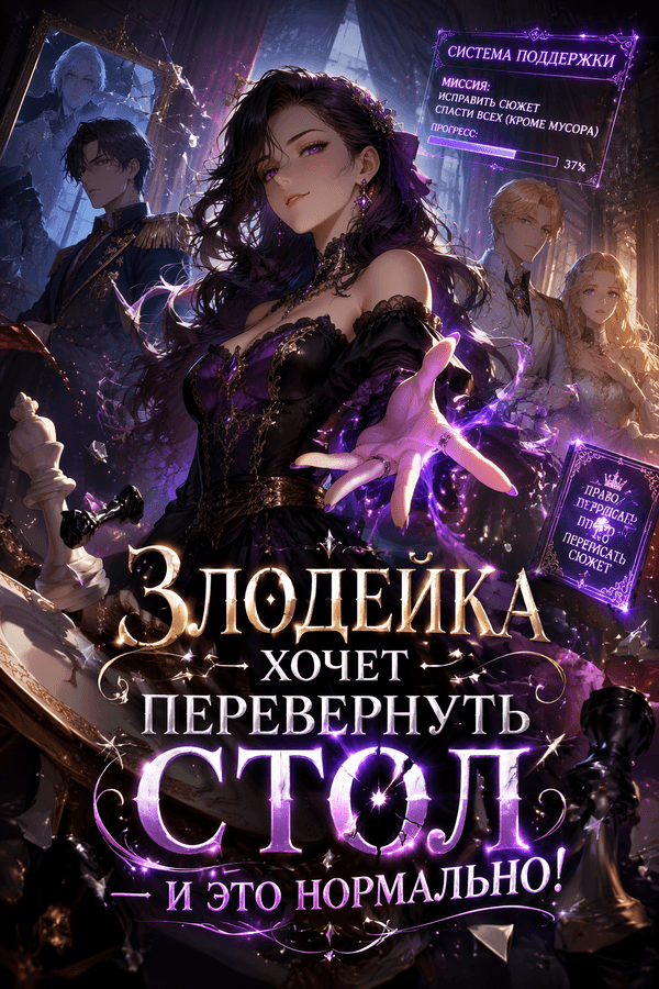 Злодейка хочет перевернуть стол — и это нормально!