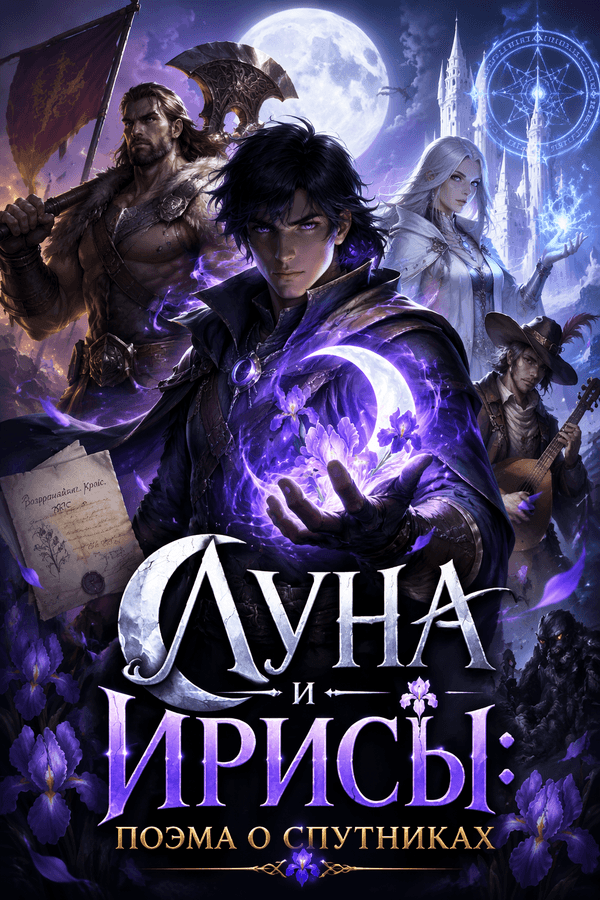 Луна и ирисы: Поэма о спутниках