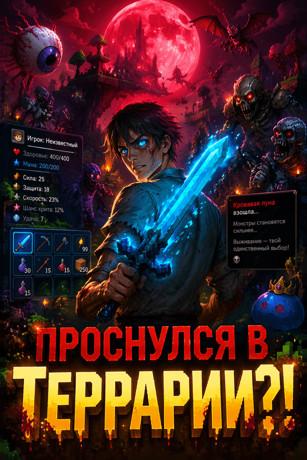 Проснулся в Террарии?!