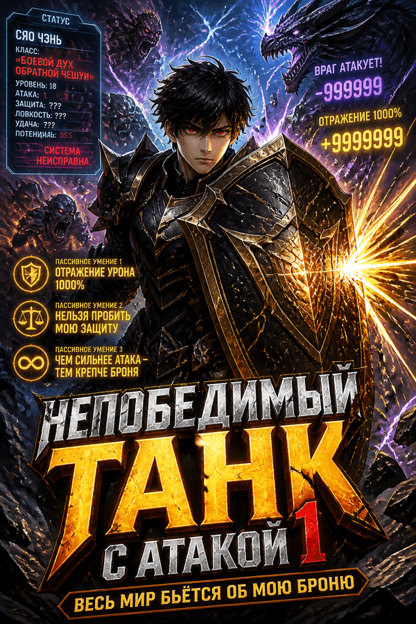 Непобедимый танк с атакой 1: Весь мир бьётся об мою броню